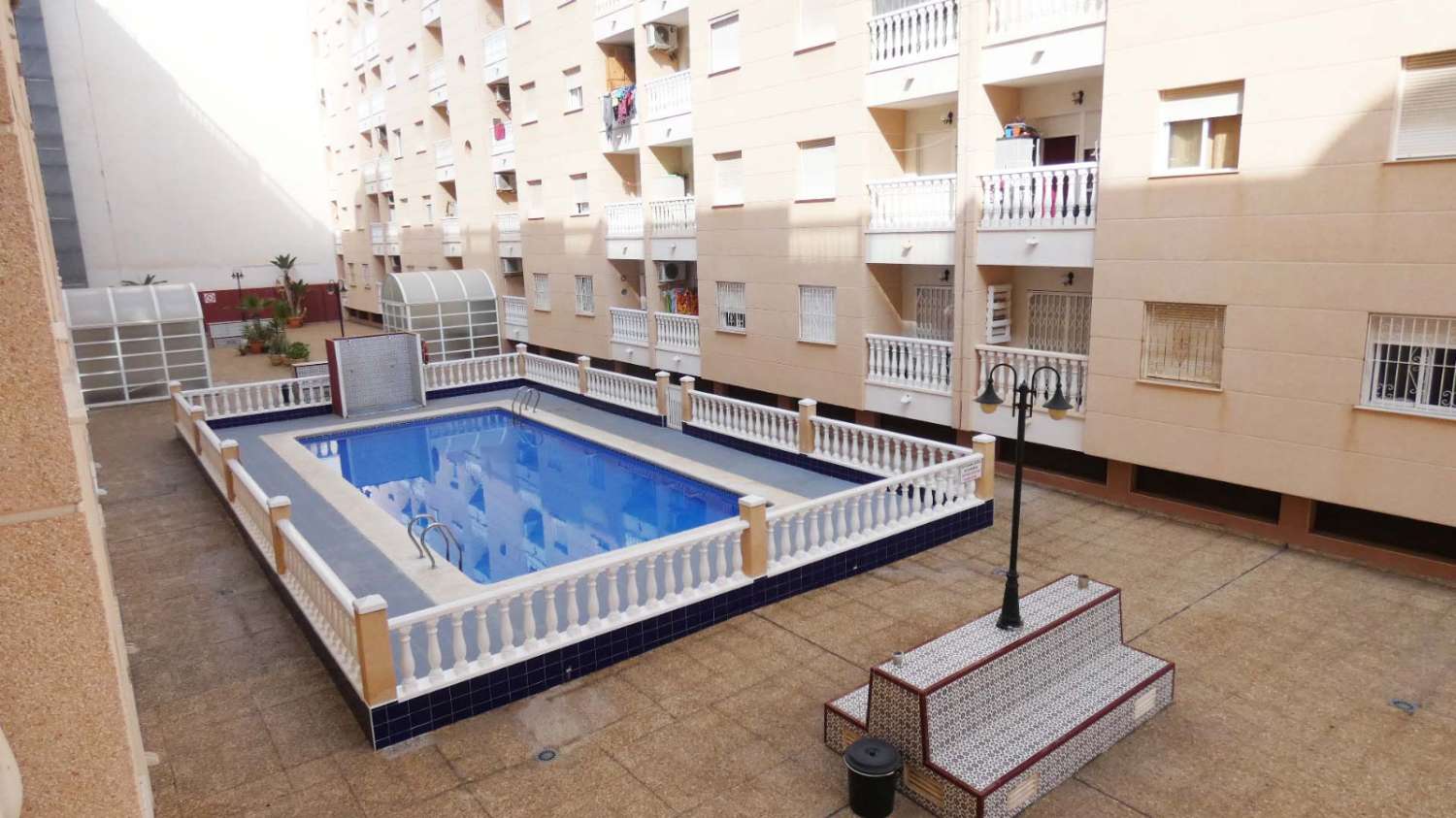 Apartment with communal pool in Torrevieja, 600m from the beach